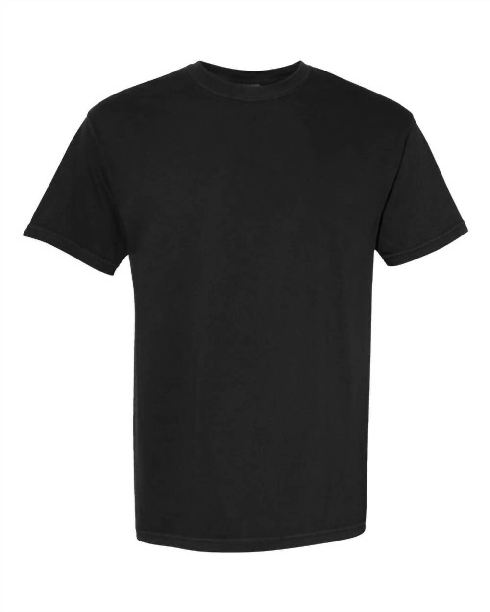 NEW COMFORT COLORS women's solid short sleeve tee in black